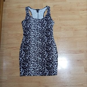 NWOT. URBAN PLANET racer back body con dress. Size small.